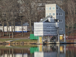 Tower under construction